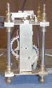 Copy of a miniature Lantern alarm clock.  Part constructed. 